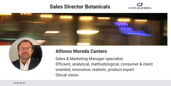 Alnfoso Moreda, sales director